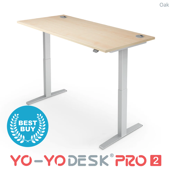 YoYo DESK® PRO 2 Electric Standing Desk. Free Installation Service