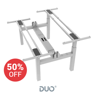 Yo-Yo DESK DUO Back-2-Back Height Adjustable Standing Desk Frame_Only