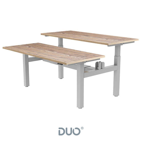 Yo-Yo DESK DUO Back-2-Back Height Adjustable Standing Desk