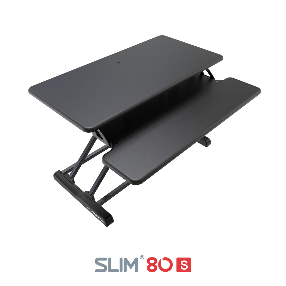 Yo-Yo DESK® 80-S Desk Riser | Lighter Stand Up Desk for Single Monitor