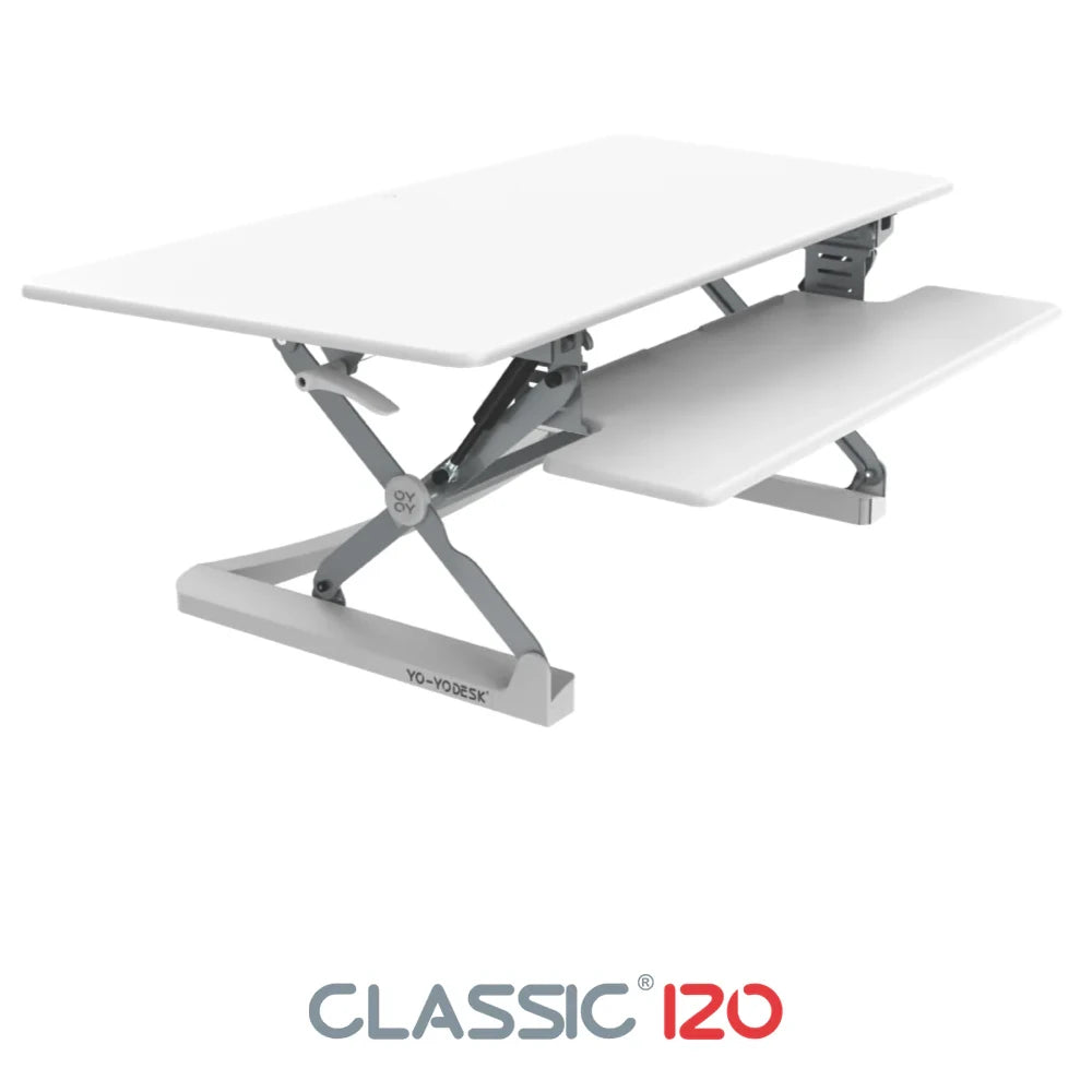yo yo desk 120 white 1