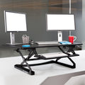 Yo-Yo DESK 120 Triple Monitor Standing Desk Converter