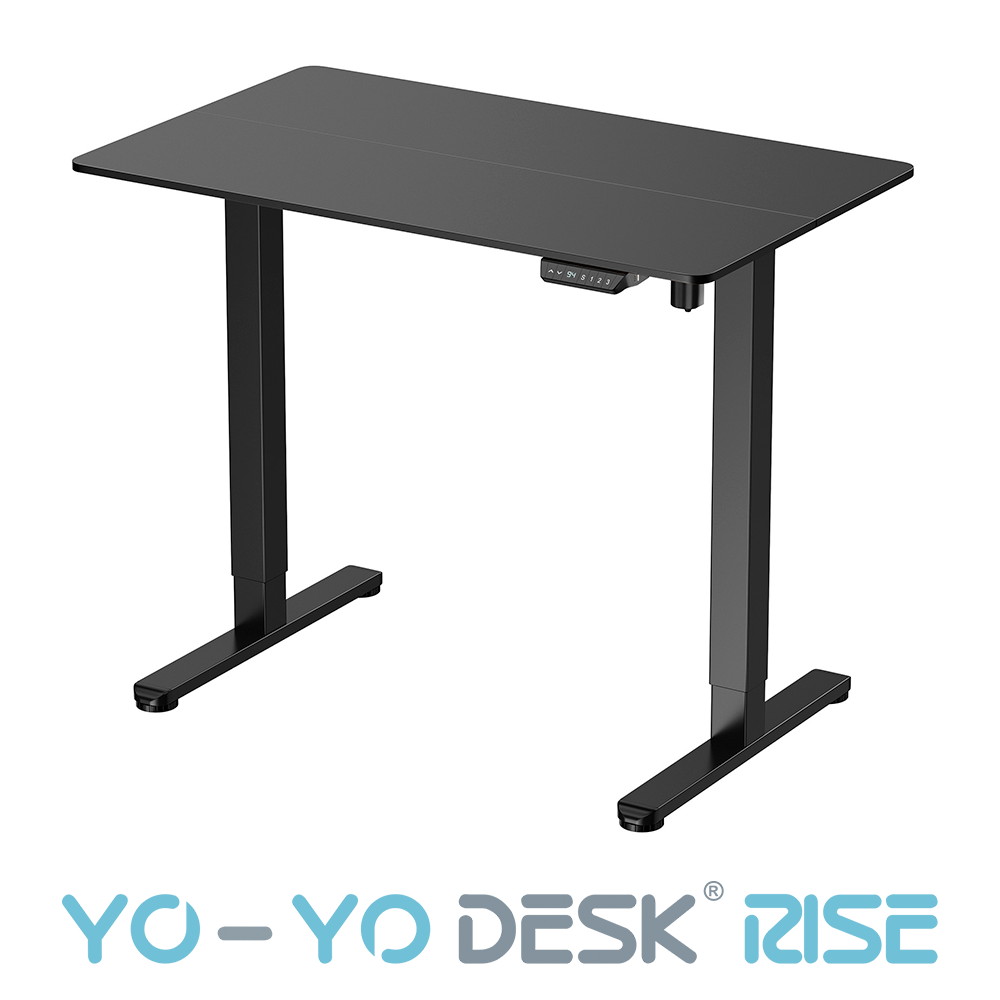 Height adjustable desk online black