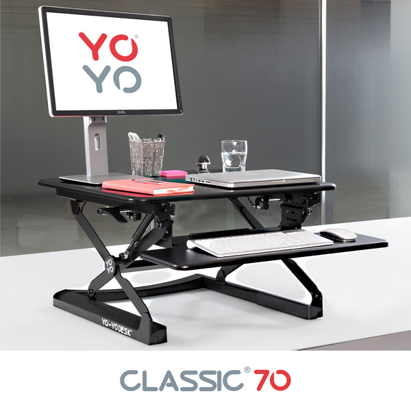 Yo-Yo DESK 70 Single Monitor Standing Desk Converter