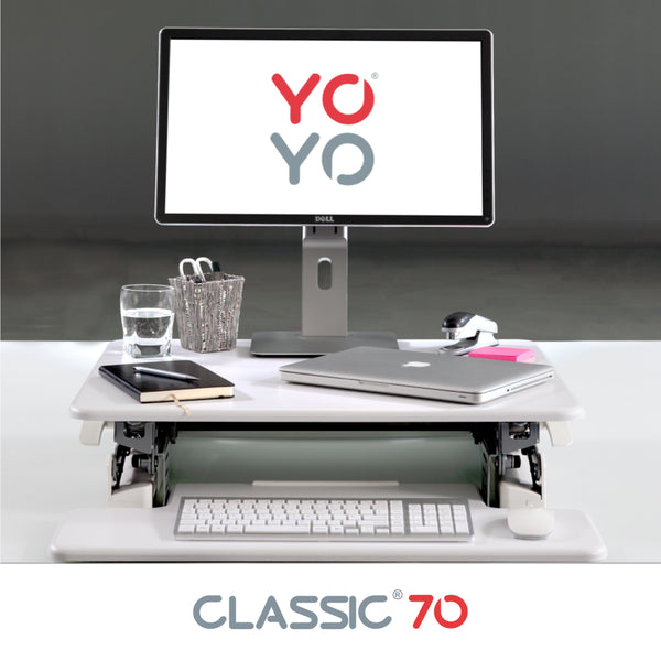 Yo-Yo DESK 70 Single Monitor Standing Desk Converter