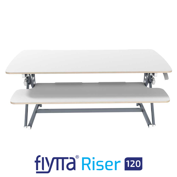 FLYTTA RISER 120 Dual Monitor Standing Desk Converter