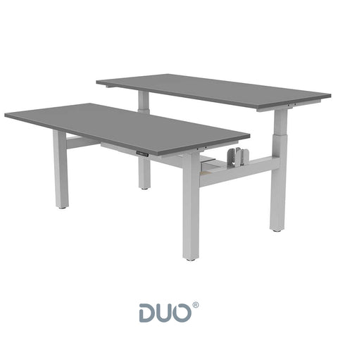 Yo-Yo DESK DUO Back-2-Back Height Adjustable Standing Desk