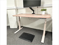 Dual Motor Standing Desk 160x80cm Pink