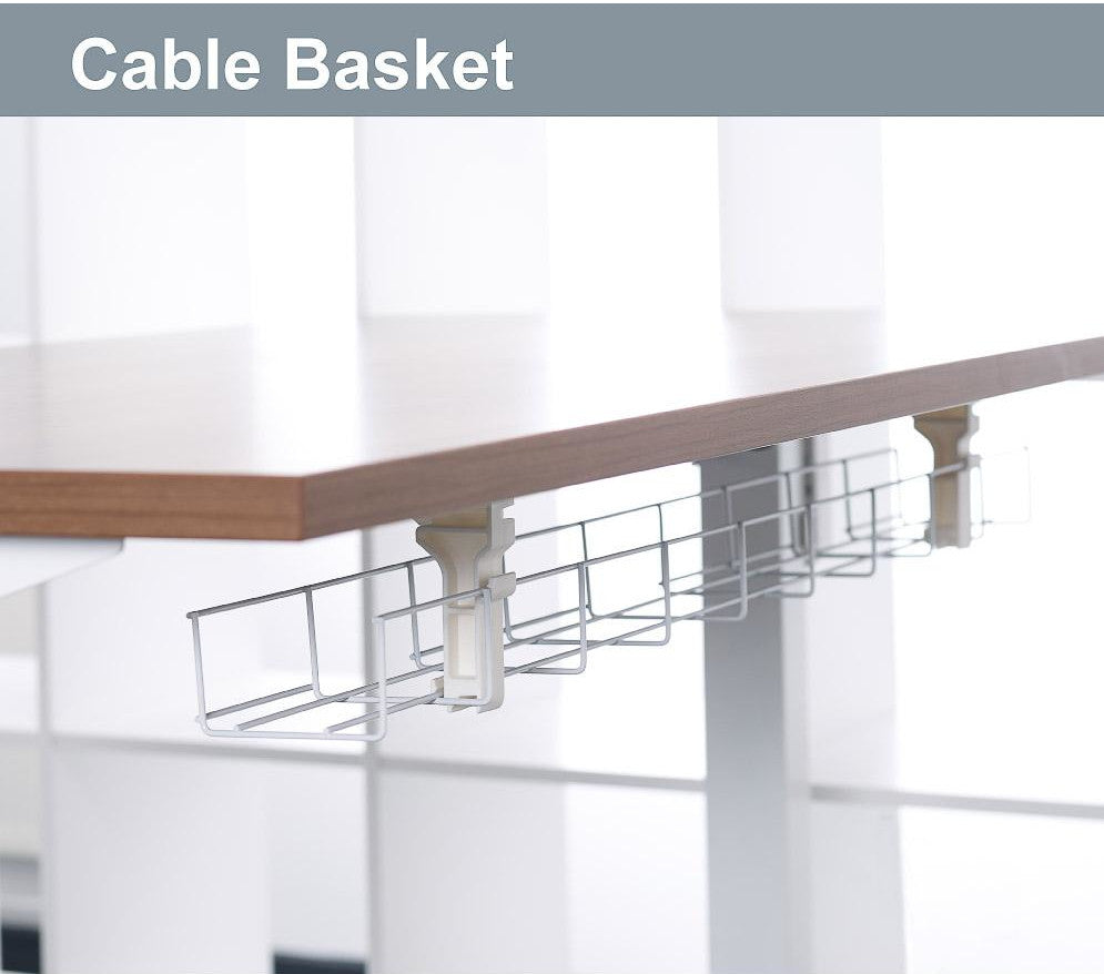 Under Desk Computer Baskets Cable Basket Under Desk Cable Management | Yo-Yo DESK®