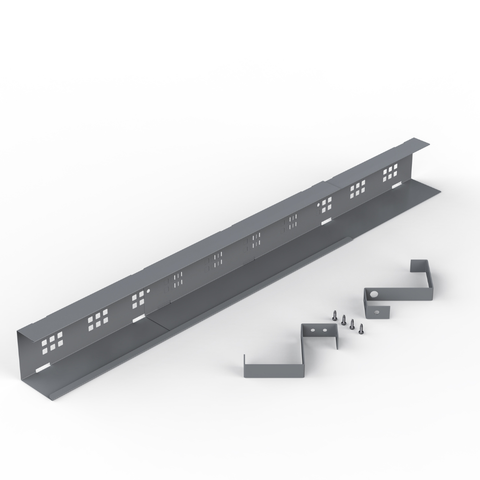 TiSANY Under Desk Cable Management Tray 2 Pack, Cinati Upgraded Wire