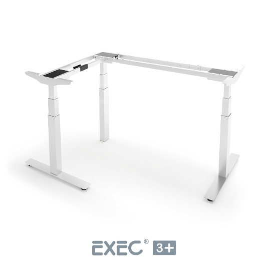 Yo-Yo DESK EXEC 3+ Triple Motor L-Shaped Height Adjustable Standing Desk