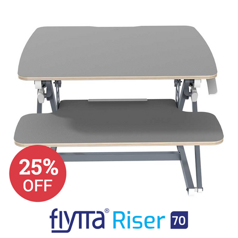 FLYTTA RISER 70 Single Monitor Standing Desk Converter