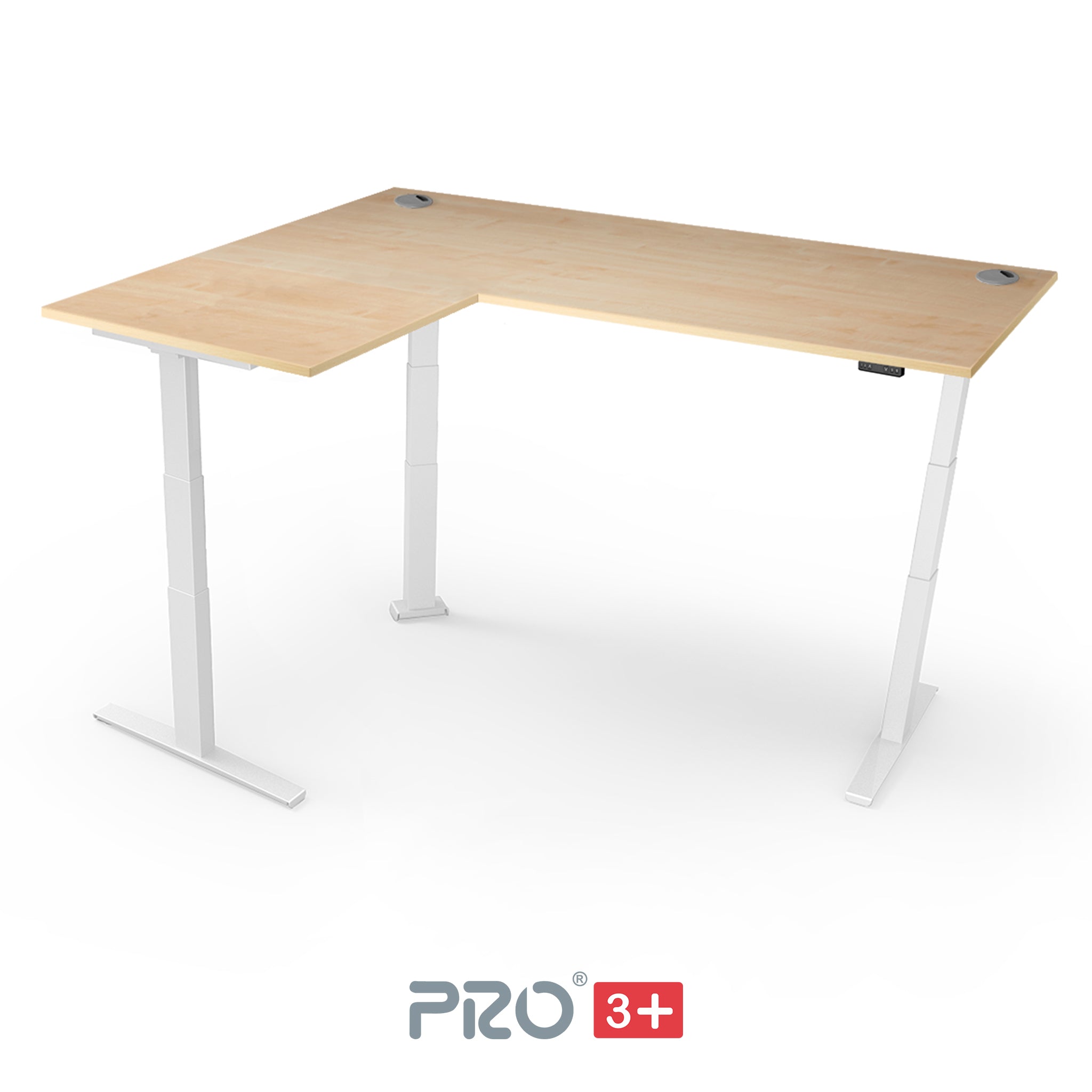 Yo-Yo DESK PRO 3+ Triple Motor L-Shape Extra Height Standing Desk
