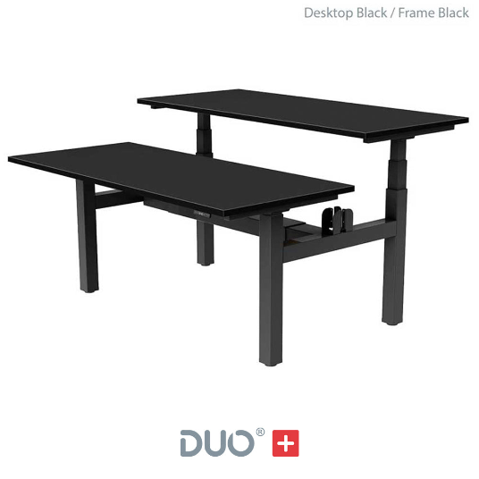 Yo-Yo DESK DUO Back-2-Back Height Adjustable Standing Desk