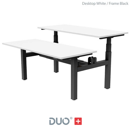 Yo-Yo DESK DUO Back-2-Back Height Adjustable Standing Desk
