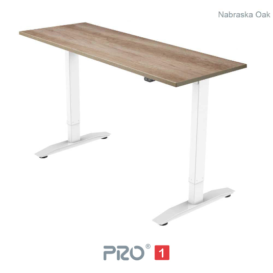 Yo-Yo DESK PRO 1 Single Motor Electric Height Adjustable Standing Desk