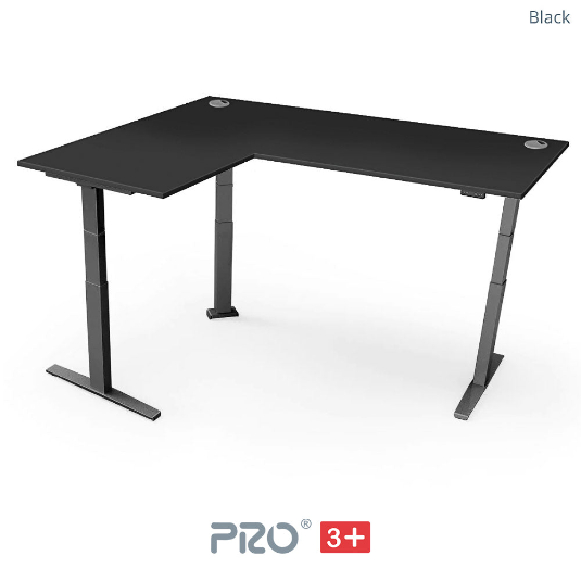 Yo-Yo DESK PRO 3+ Triple Motor L-Shape Extra Height Standing Desk