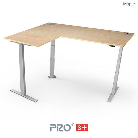 Yo-Yo DESK PRO 3+ Triple Motor L-Shape Extra Height Standing Desk