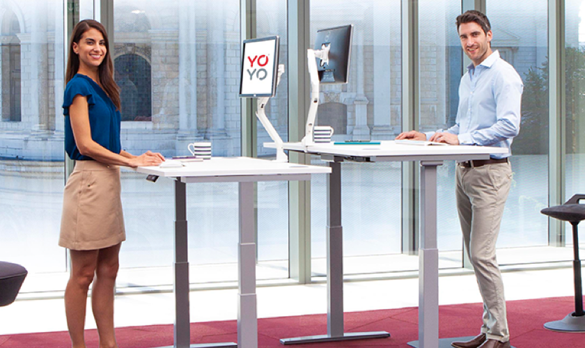 corporate standing desk