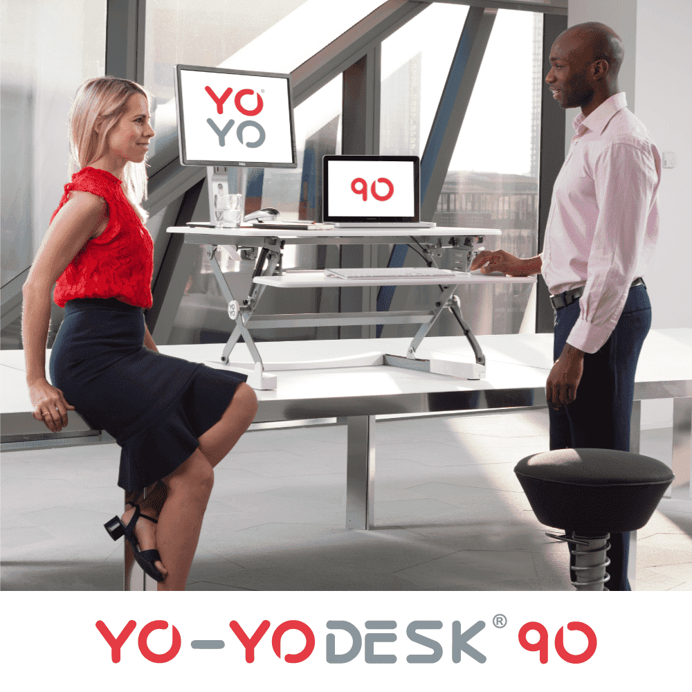 Yo Yo DESK 90 Desk Risers UK s favourite Standing Desk
