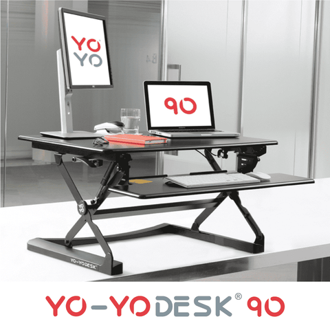 Yo-Yo DESK® 90 Desk Risers | UK’s favourite Standing Desk Converter ...