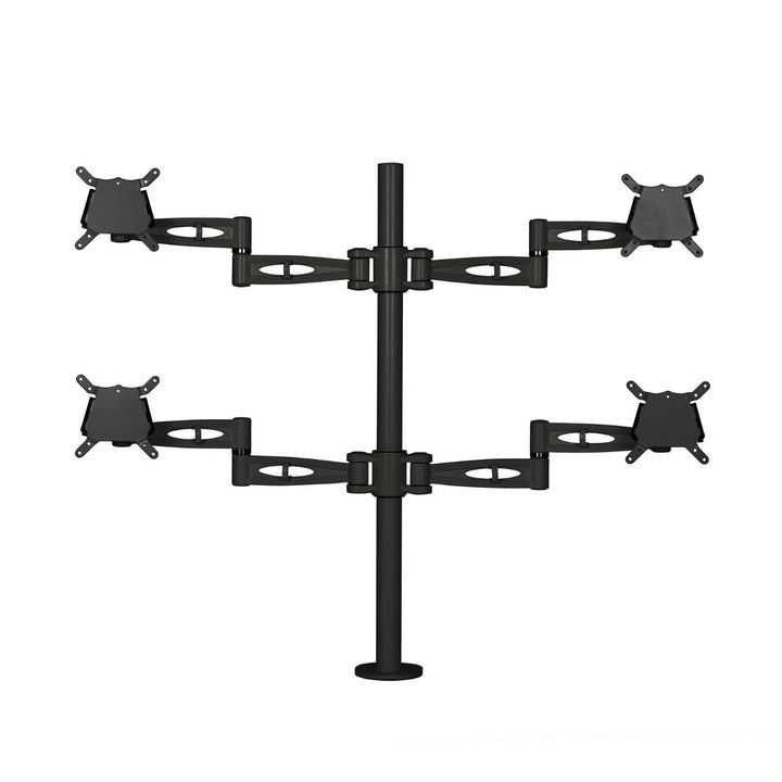 Monitor Arms – Quad : BLACK